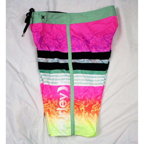 Hurley Mens Board Shorts Swim Trunks Surf Size 30 - Picture 4 of 5